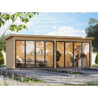 Fjordholz Holzgartenhaus Modell Office IsoSlide 9 | 6x3m Unkategorisiert online kaufen