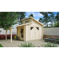 Fjordholz Holzgartenhaus Modell Varianta 44 A +SD | 4x4m Unkategorisiert online kaufen
