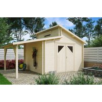 Fjordholz Holzgartenhaus Modell Varianta 44 D +SD | 5x3m Unkategorisiert online kaufen