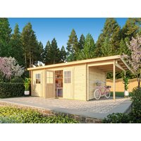 Fjordholz Pultdach Holzgartenhaus Modell Ezra 5I | 7x4m