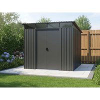 Metall Gerätehaus Modell Lübeck 4,05 m² | 2x2m Unkategorisiert online kaufen