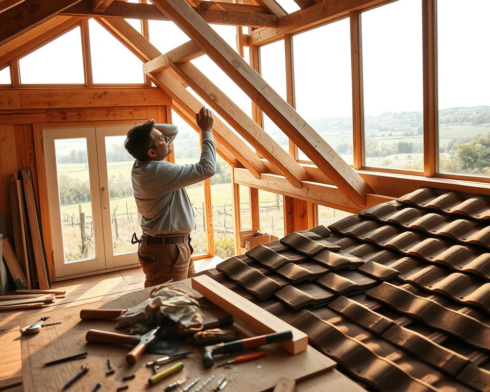 Dachkonstruktion Prüfung