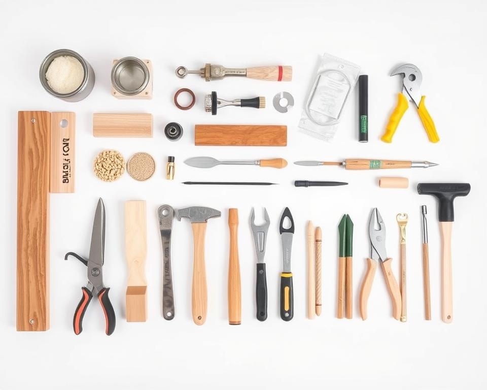 Material- und Werkzeugliste Gartenhaus