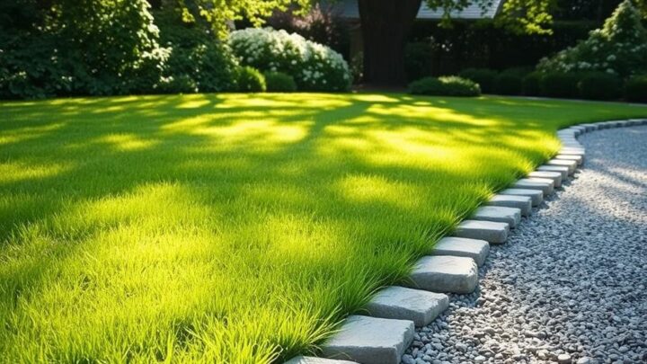 Rasenkantensteine setzen: Schritt-für-Schritt in Ihrem Garten