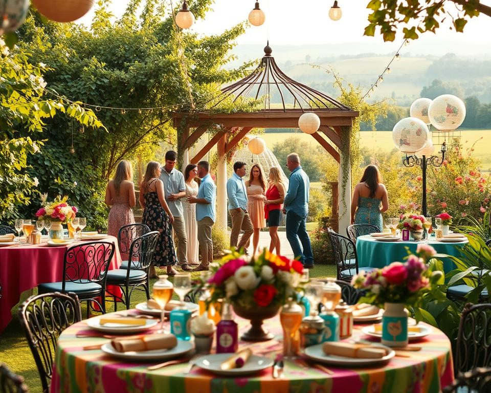 Themenbasierte Gartenparty Ideen