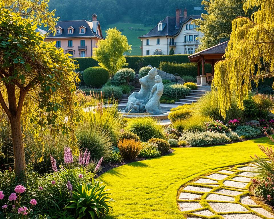 Vielfältige Gartenstile in Österreich