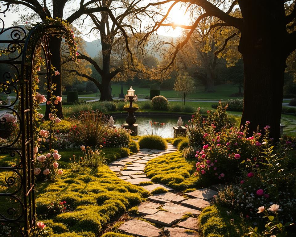 romantischer Garten