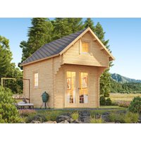 Fjordholz Satteldach Holzgartenhaus Modell Ottawa 44 | 4x3m