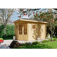 Fjordholz 5-Eck Holzgartenhaus Modell Evelyn 1D | 3x3m