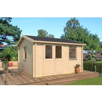 Fjordholz Holzgartenhaus Modell Narvic 70 D | 4x3m