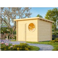 Fjordholz Pultdach Holzgartenhaus Modell Ezra 3N | 3x2m