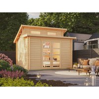 Fjordholz Pultdach Holzgartenhaus Modell Aktiva-28 A | 3x3m
