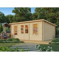 Fjordholz Pultdach Holzgartenhaus Modell Rex 28 A | 5x3m