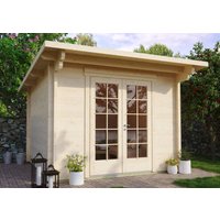 Fjordholz Holzgartenhaus Modell Jacob 70 A | 3x3m