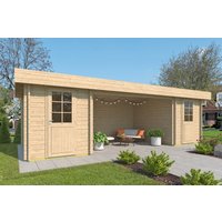 Fjordholz Holzgartenhaus Modell Gorbea 70 | 8x4m