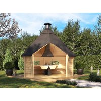 Fjordholz Grillhaus Modell Niklas 12 m² | 4x3m