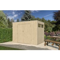 Holzgartenhaus Modell QBV3-Line 5,90 m² | 3x2m