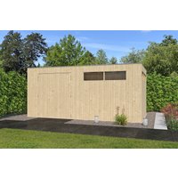 Holzgartenhaus Modell QBV3-Line 14,90 m² | 5x3m