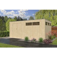 Holzgartenhaus Modell QBV-Line 14,90 m² | 5x3m