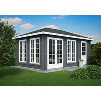 Holzgartenhaus Modell Porto 44 A | 4x3m