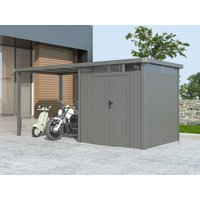 Metall Gerätehaus Modell Style 4,45 m² Spar-Set 1 | 3x2m