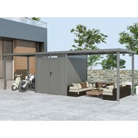 Metall Gerätehaus Modell Style 4,45 m² Spar-Set 3 | 4x3m