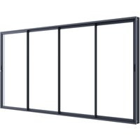 StarLine Aluminium Schiebetür 400 x 206 cm | 4x2m