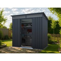 Metall Gerätehaus Modell Lübeck 2,00 m² | 2x1m