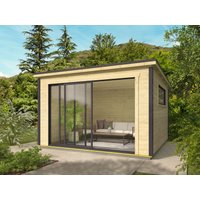 Fjordholz Holzgartenhaus Modell Poel-2 | 4x4m