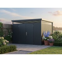 StarLine Metall Gerätehaus Modell Solidum 9,0 m² | 3x3m