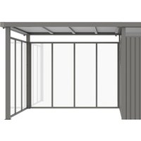 Wandset Glas für Seitendach Gerätehaus Style 4,45