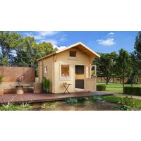 Fjordholz Satteldach Holzgartenhaus Modell Sönke 70 A | 4x3m