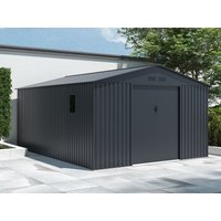 Metall Gerätehaus Modell München 14,39 m² | 4x3m