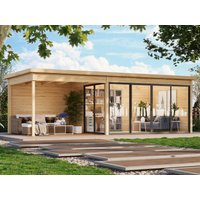 Fjordholz Holzgartenhaus Modell Office IsoSlide 3 SD | 7x3m