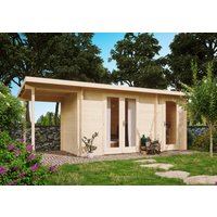 Fjordholz Holzgartenhaus Modell Carin 44 A +SD | 6x3m