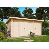 Fjordholz Holzgartenhaus Modell Carin 44 D | 5x4m