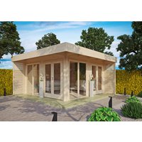 Fjordholz Gartenlounge Modell Lina 44 A | 4x4m