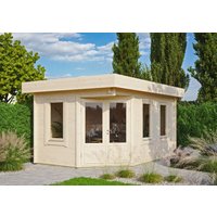 Fjordholz Holzgartenhaus Modell Nora 44 B Klassik | 6x4m