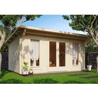 Fjordholz Holzgartenhaus Modell Jacob 70 D | 5x3m