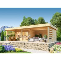 Fjordholz Holzgartenhaus Modell Jonte 44 | 8x5m