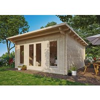Fjordholz Holzgartenhaus Modell Jacob 70 F | 5x4m