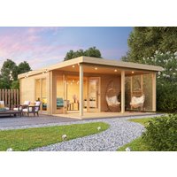 Fjordholz Holzgartenhaus Modell Kaarlo 44 | 6x4m