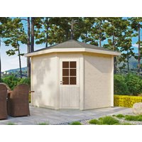 Holzgartenhaus Modell Panta 28 B | 3x3m
