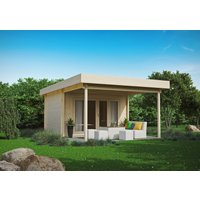 Fjordholz Gartenlounge Modell Sandra 44 D | 4x3m