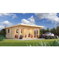 Fjordholz Holzgartenhaus Modell Taunus 70 | 7x6m