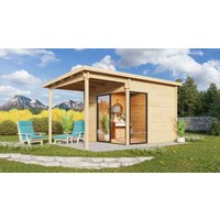 Fjordholz Holzgartenhaus Alu Concept 44 F | 4x3m