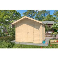 Fjordholz Holzgartenhaus Modell Lexi 44 E Premium | 4x3m