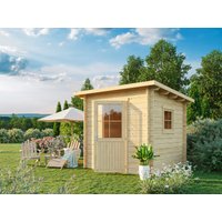 Fjordholz Pultdach Holzgartenhaus Modell Ezra 1C | 2x2m