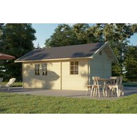 Satteldach Holzgartenhaus Modell Carolina 40