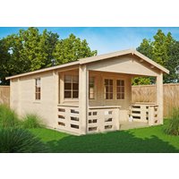 Fjordholz Holzgartenhaus Modell Johnny 44 B | 6x4m